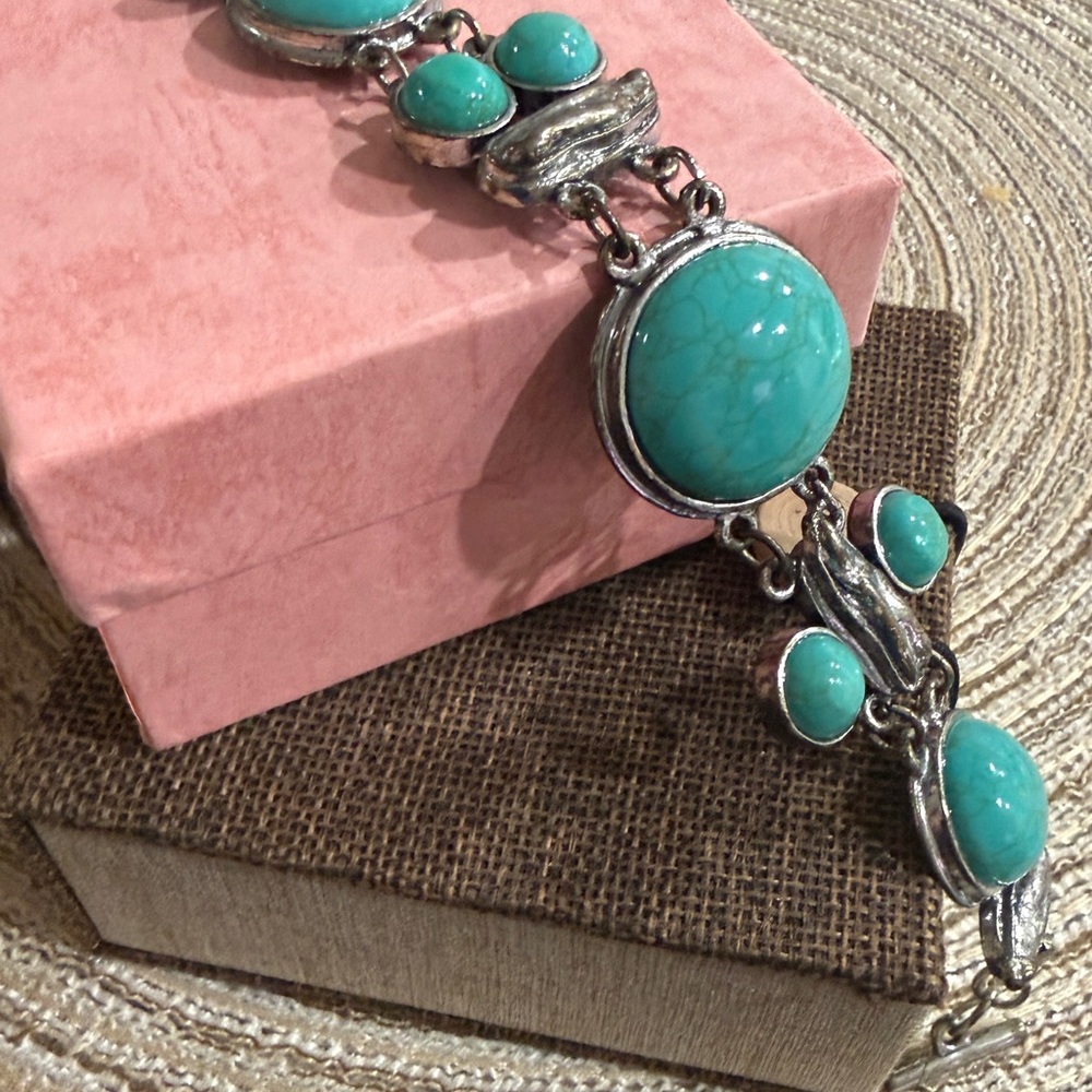 Turquoise Silver Bracelet
